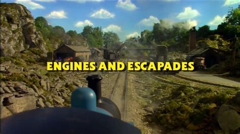 Thomas And Friends Engines And Escapades Opening Uk Youtube