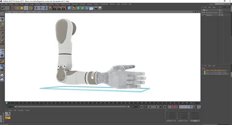 Bionic Arm Deka Rigged For Cinema 4D 3D Model 69 C4d Free3D