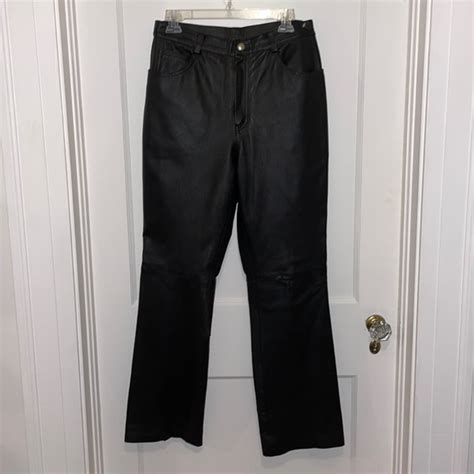 Newport News Pants Jumpsuits Vintage Newport News Leather Pocket