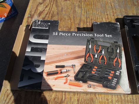 34 Piece Precision Tool Set