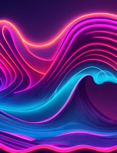 Premium Ai Image Digital Wallpaper Abstract Background With Purple