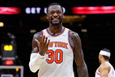 Julius Randle Announcement That He Is Leaving The Knicks Now Presents