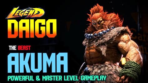 Sf Daigo Akuma Powerful Master Level Gameplay Best Top