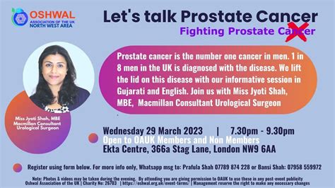 Health And Wellbeing Lets Talk Prostate Cancer Youtube