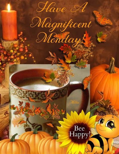 Pin By Sandra Harris On Fall And Thanksgiving Good Morning Happy Monday