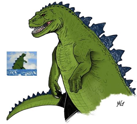 Hannah Barbara Godzilla Redesign Godzilla Know Your Meme