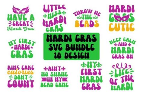 Mardi Gras Svg Bundle Graphic By Crafted Wonders · Creative Fabrica