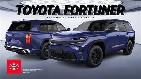 All New Toyota Fortuner Redesign Digimods Design Youtube