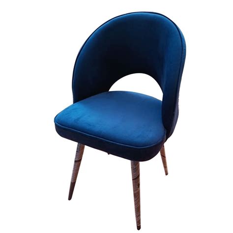 Wooden Blue Velvet Cafe Chair At Rs 8000 In New Delhi ID 2852133383662