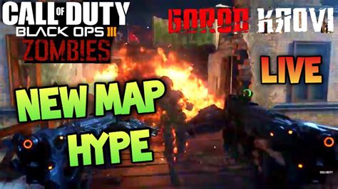 Gorod Krovi Dlc Zombies Hype Livestream Bo Dlc Talk Gameplay Gorod