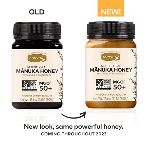 Comvita Mgo Raw Multifloral Manuka Honey I New Zealands Manuka