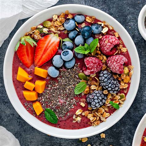 A Must Try Smoothie Bowl Recipe Topping Ideas Cubes N Juliennes