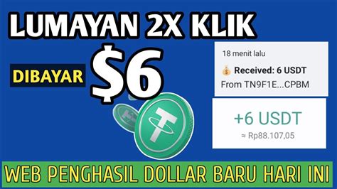 WD 6 Dua Kali Klaim Saja Penghasil Dollar Tercepat Mining Usdt