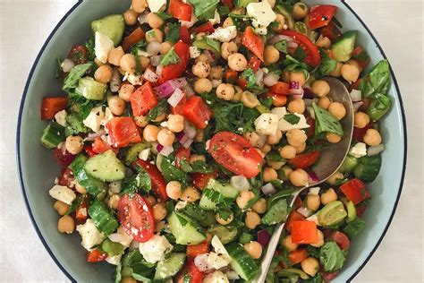 Mediterranean Chickpea Salad Recipe Recipe Cart