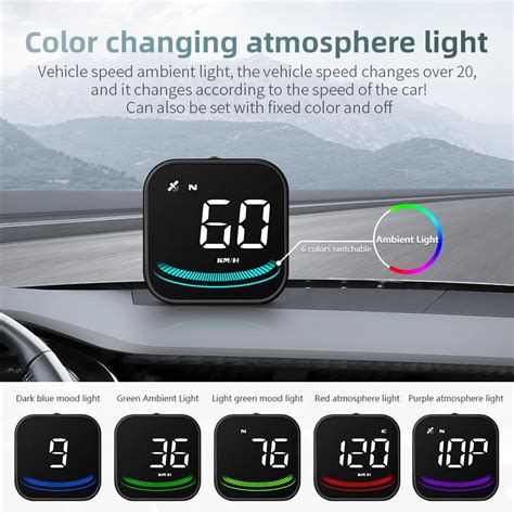 Buy Universal Car HUD Head Up Display Digital GPS Speedometer With