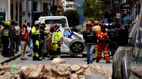 Declaran Emergencia En Provincia De Ecuador Por Sismo De Magnitud