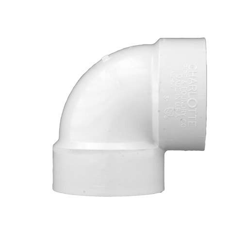 Charlotte Pipe 2 In 90 Degree Pvc Dwv Vent Elbow Pvc 00331 0800 At