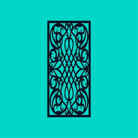 premium vector decorative drawing  cutting works