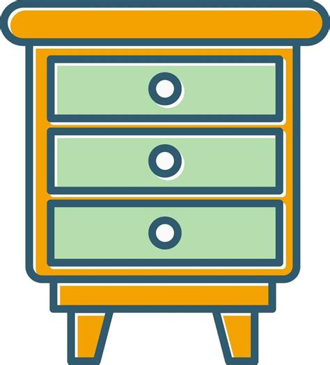 Chest Of Drawers Vector Icon 28320185 Vector Art At Vecteezy