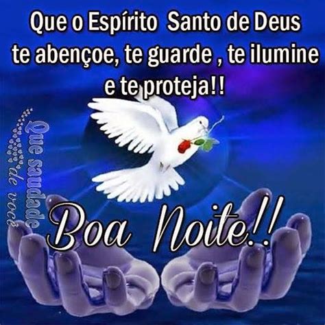 Boa Noite Espirito Santo Mensagem De Deus