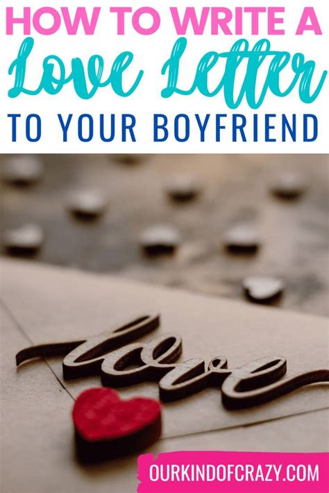 How To Write A Love Letter To Your Boyfriend Love Letter Example