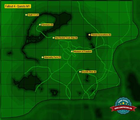 Fallout 4: Sanctuary Map - gamepressure.com