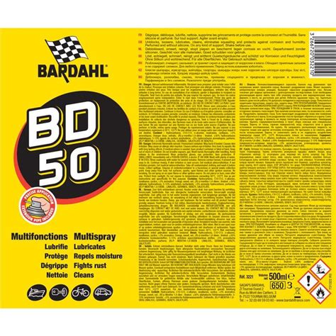 Lubrifiant Bardahl Bd Multifonction Ml Universel Motoblouz