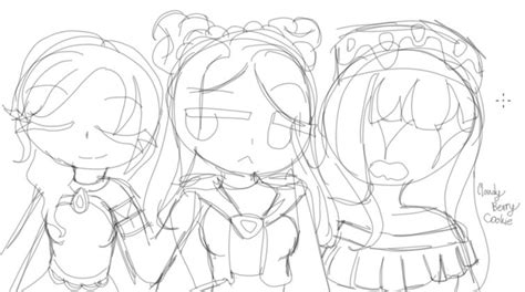 Itsfunneh Cookie Fan Art Gold Rainbow Funneh Going Shopping Wip Cookie Edition Fandom