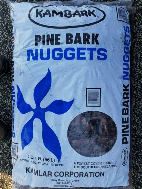 Pine Nugget Mulch 2 Cu Ft