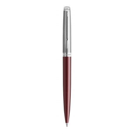 Stylo Bille Waterman H Misph Re Acier Rouge Mat Sur Stylosenligne