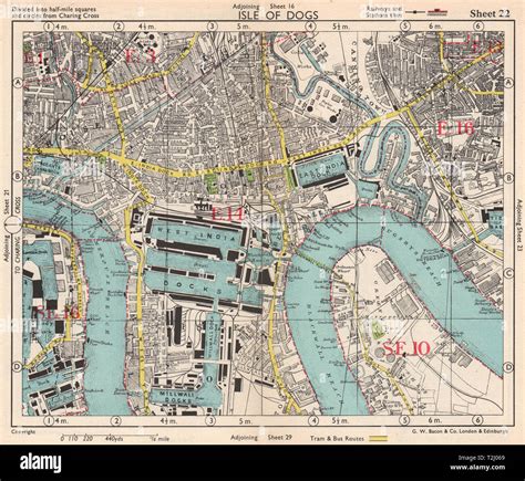 E LONDON Surrey Docks Isle of Dogs Canning Town Poplar Limehouse.BACON ...