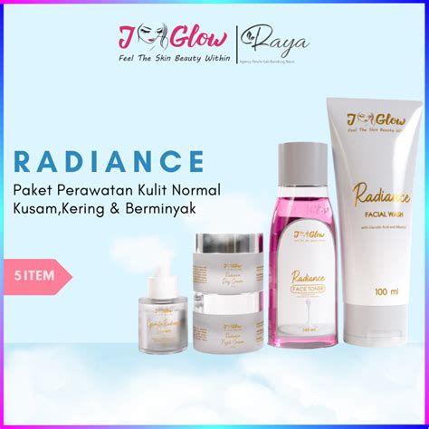 Jual Jglow Skincare Paket Super Radiance Whitening Cream Skin Glowing