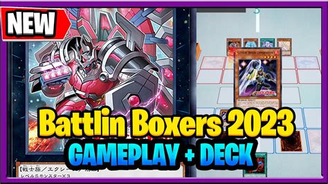 New Yugioh Battlin Boxers Vs Zw Utopia Battlin Boxers Youtube