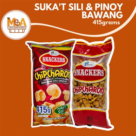 SNACKERS SUKA T SILI PINOY BAWANG 415 GRAMS Shopee Philippines