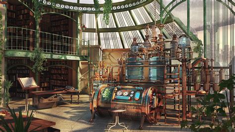 The Alchemist Laboratory Kashuse Nuage On Artstation At