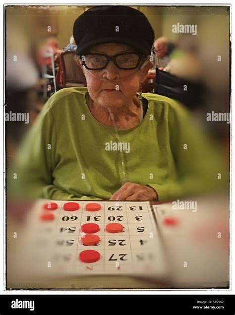 Playing Bingo Hi Res Stock Photography And Images Alamy