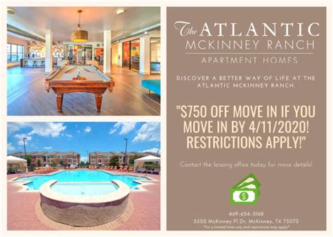 The Atlantic Mckinney Ranch Apartments For Rent