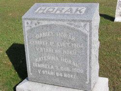 Daniel Horak Homenaje De Find A Grave