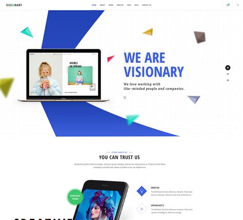 Visionary Creative Agency Multipurpose Wordpress Theme Nootheme