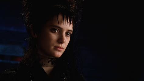 Winona Ryder As Lydia Deetz In BeetleJuice Beetlejuice Tim Burton