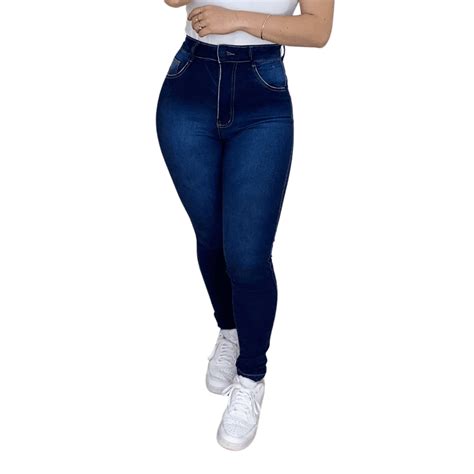 Cal A Jeans Azul Escuro Skinny