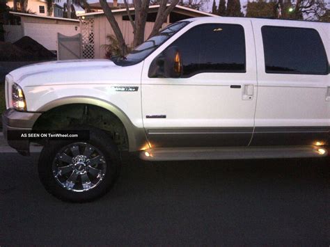 2005 White Ford Excursion Eddie Bauer Turbo Diesel 4x4