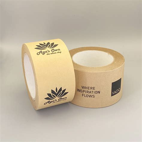 Custom Printing Kraft Paper Reinforced Water Activated Sealing Packing