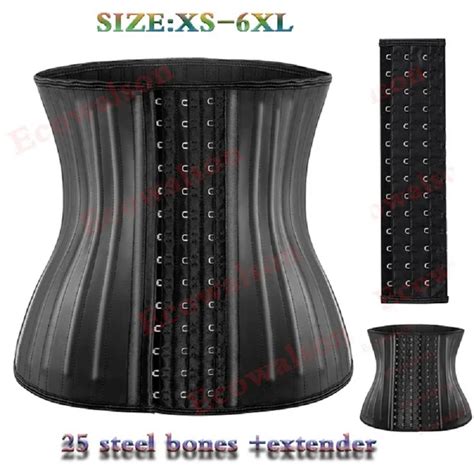 Xxxs 25 Steel Bone Waist Trainer For Women Corset Cincher Body