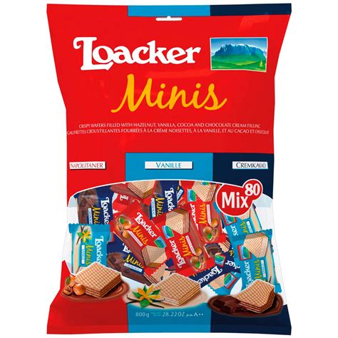 Loacker Minis Crispy Wafers 2 X 800g Costco Australia