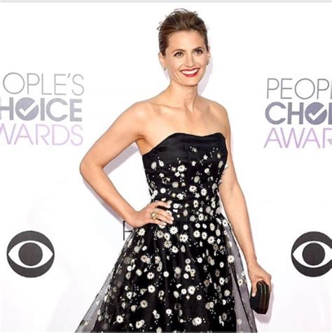 Stana Katic PCAs Strapless Dress Formal Formal Dresses Stana Katic