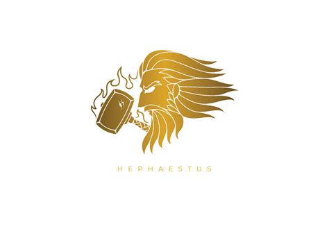 GOD OF FIRE, HEPHAESTUS LOGO 29288726 Vector Art at Vecteezy