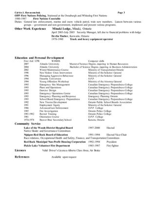 Calvin Resume Pdf