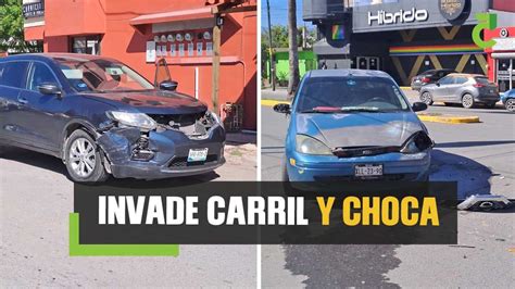 Invade Carril Y Choca