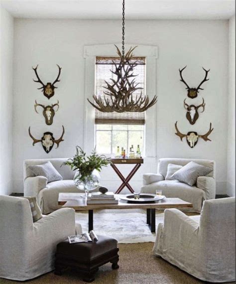 Inspired Design Trend Watch Decorating With Antlers And Taxidermy